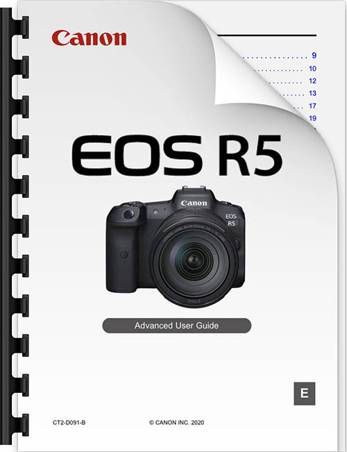 Canon EOS R5 User Manual PDF