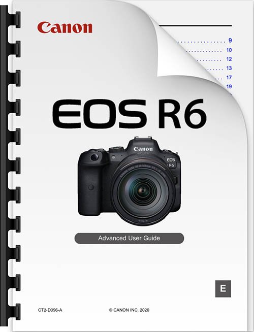Canon EOS R6 User Manual PDF