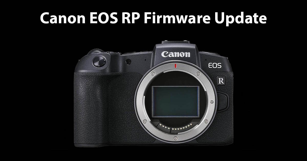 canon eos r firmware update