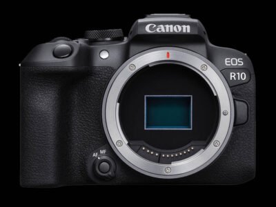 Canon R10 Front Black