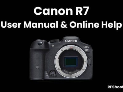 Canon R7 User Manual