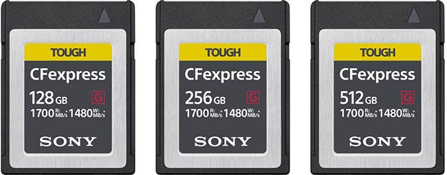 Sony CEB-G Series CFexpress Type B TOUGH