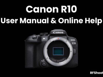 Canon R10 User Manual