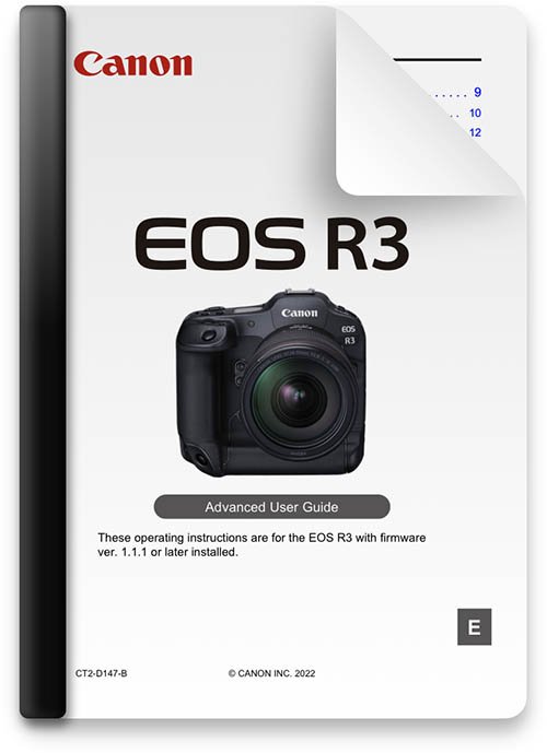 Canon User Manual (PDF) Online Help - RFShooters.com