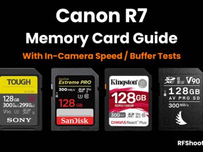 Best Canon R7 Memory Cards