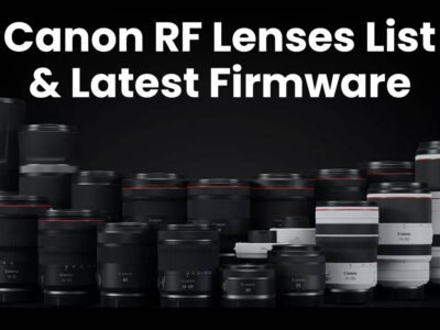 Canon RF Lenses List