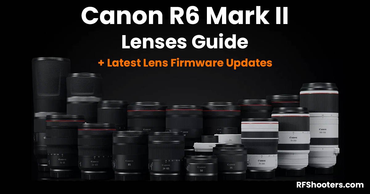 The Best Lenses for the Canon EOS R6 Mark II in 2024 - RF Shooters