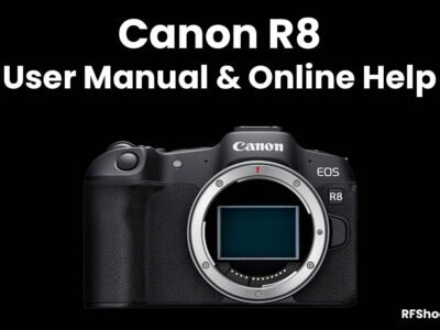 Canon R8 Advanced User Guide