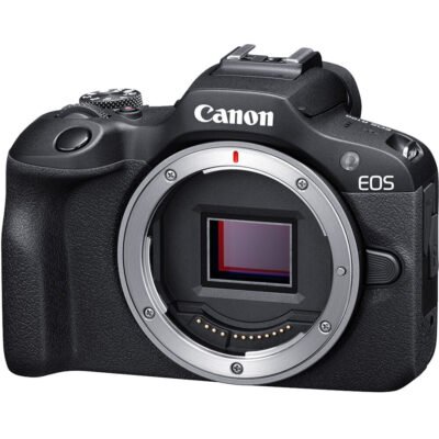 Canon EOS R100 Front Angle