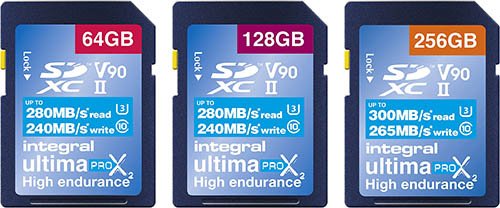 Integral Ultima Pro X2 V90 UHS-II Memory Cards