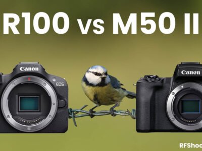 Canon EOS R100 vs M50 II