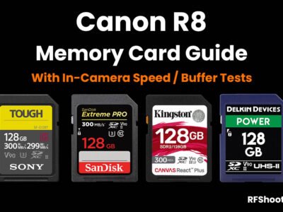 Canon R8 Memory Card Guide