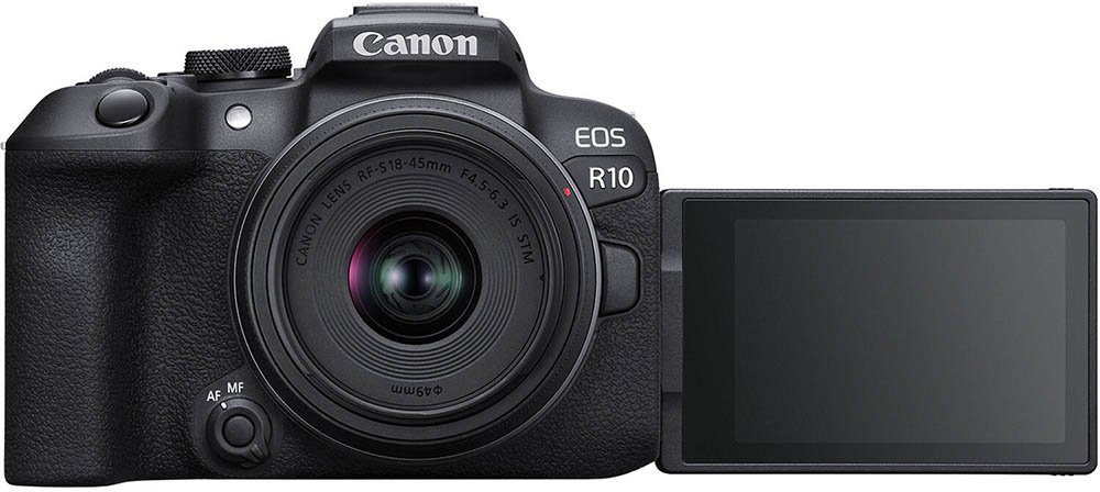 Canon R10 Vari-Angle LCD Display