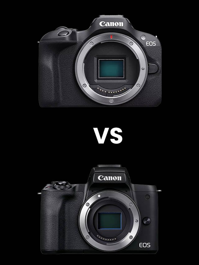 Canon R100 vs M50 II – 5 Key Differences